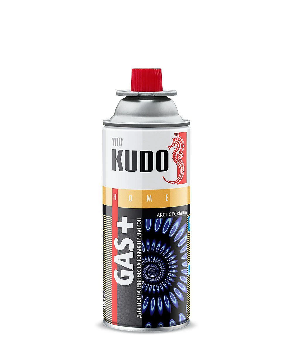 Баллон газовый цанговый GAS+KU-H403 KUDO 520мл
